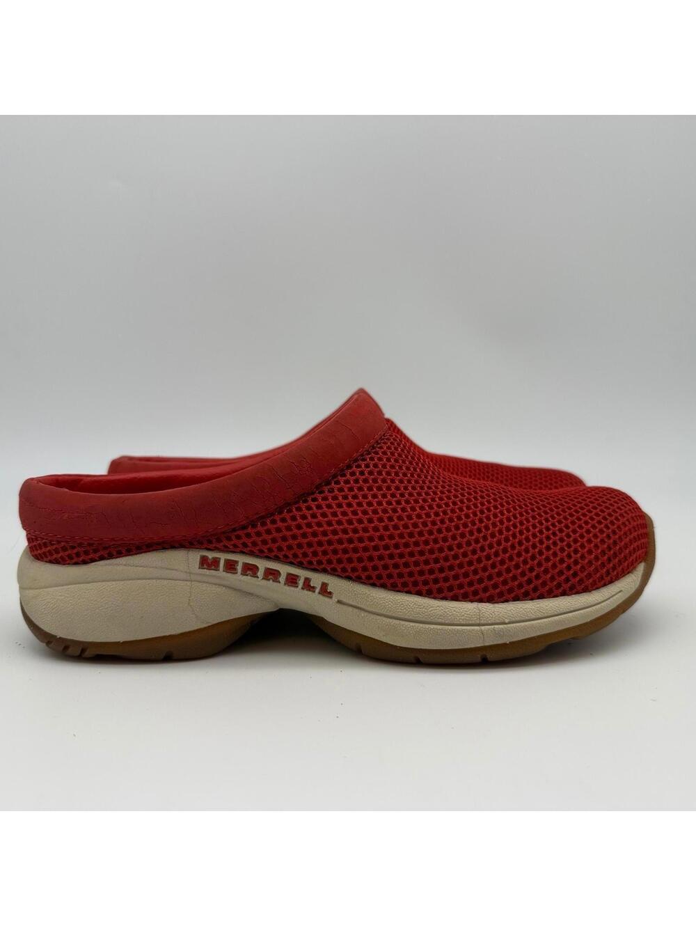 Merrell Primo Breeze II Womens 6.5 Red Slip On